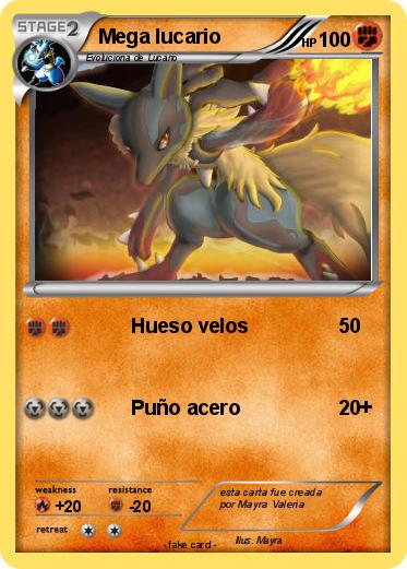 Pokemon Mega lucario
