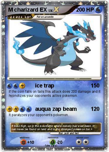 Pokemon M charizard EX