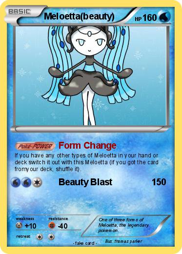 Pokemon Meloetta(beauty)