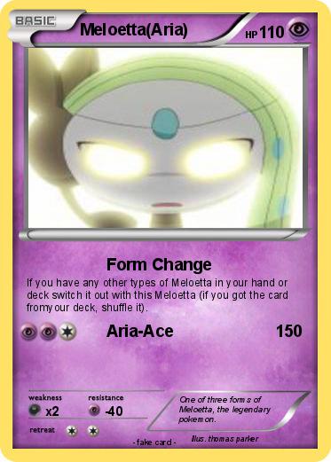 Pokemon Meloetta(Aria)