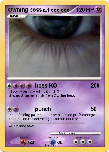Pokemon Owning boss