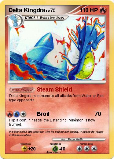 Pokemon Delta Kingdra
