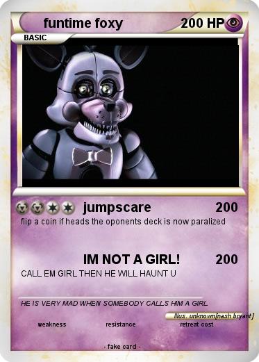Pokemon funtime foxy