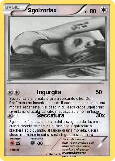 Pokemon Sgolzorlax