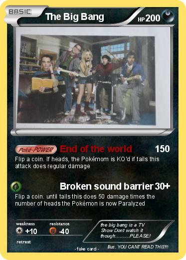 Pokemon The Big Bang