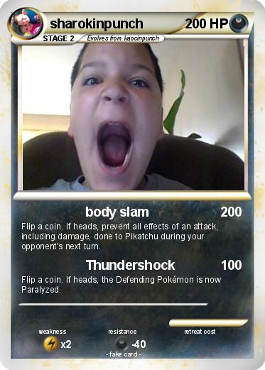 Pokemon sharokinpunch