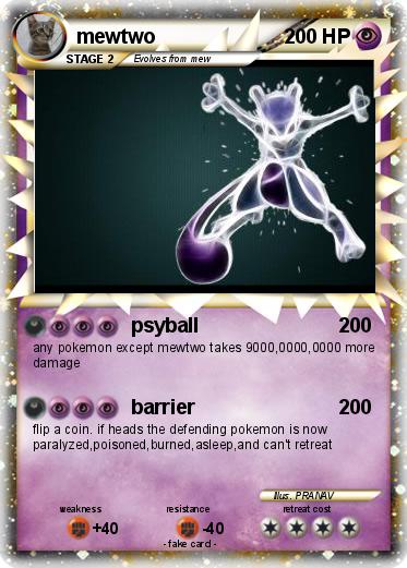 Pokemon mewtwo
