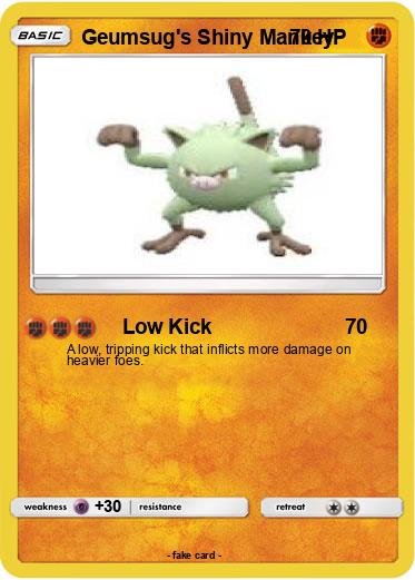 Pokemon Geumsug's Shiny Mankey