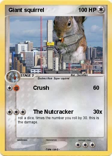 Pokemon Giant squirrel