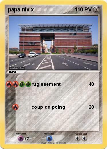 Pokemon papa niv x
