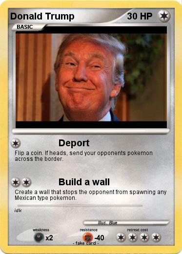 Pokemon Donald Trump