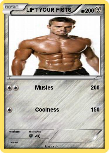 Pokemon LIFT YOUR FISTS