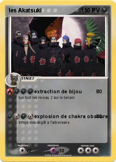 Pokemon les Akatsuki