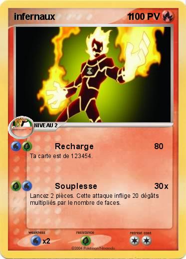 Pokemon infernaux                            1