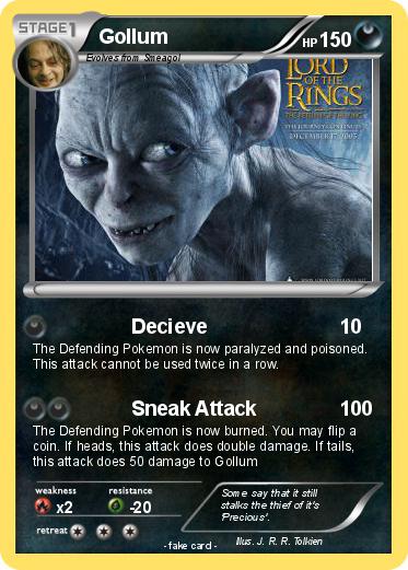 Pokemon Gollum