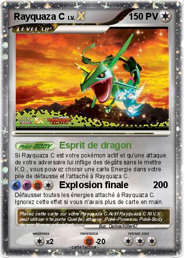Pokemon Rayquaza C