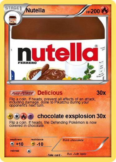 Pokemon Nutella