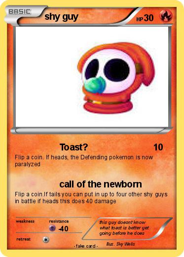 Pokemon shy guy