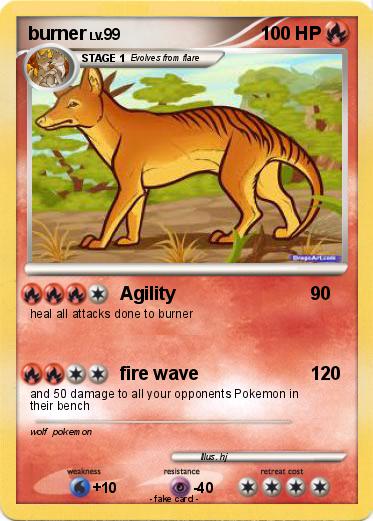 Pokemon burner