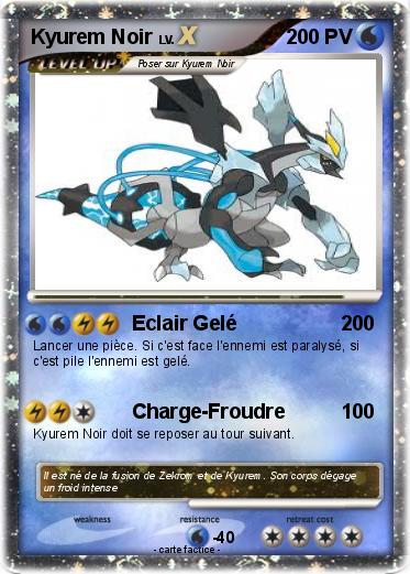 Pokemon Kyurem Noir