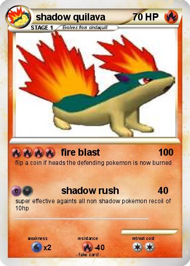 Pokemon shadow quilava