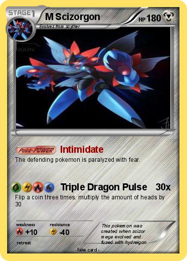 Pokemon M Scizorgon