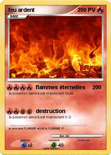 Pokemon feu ardent