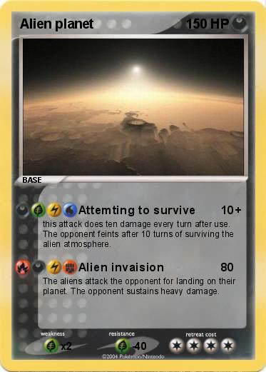 Pokemon Alien planet
