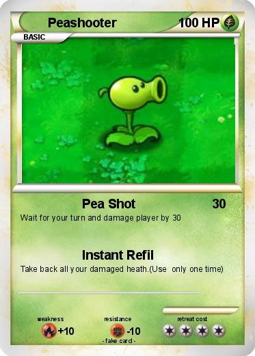 Pokemon Peashooter