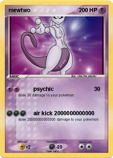 Pokemon mewtwo