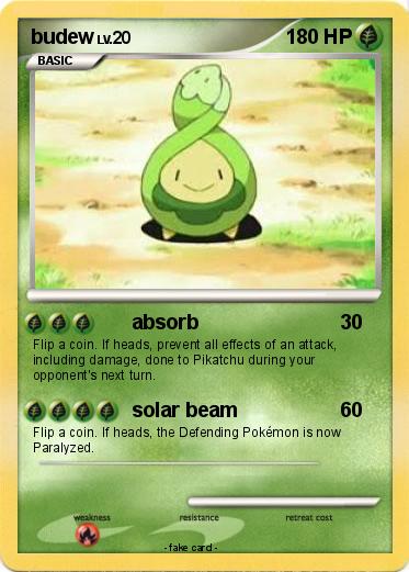 Pokemon budew