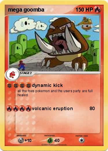 Pokemon mega goomba