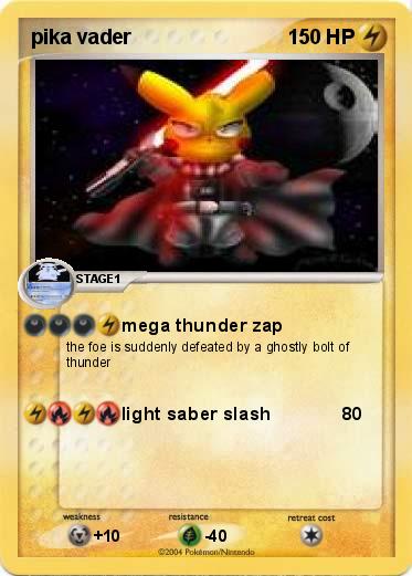 Pokemon pika vader