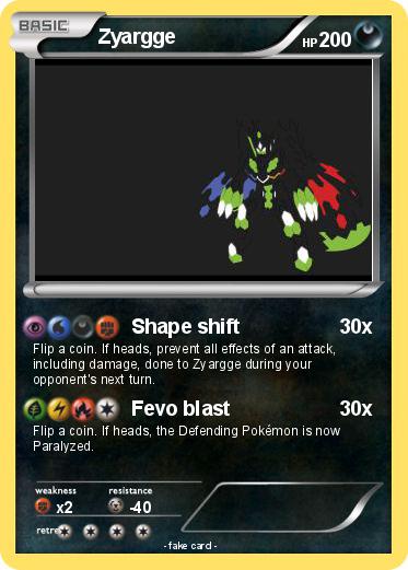 Pokemon Zyargge