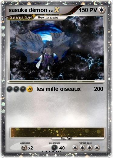 Pokemon sasuke démon