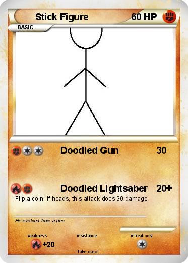 Pokemon Stick Figure