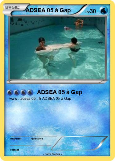 Pokemon ADSEA 05 à Gap