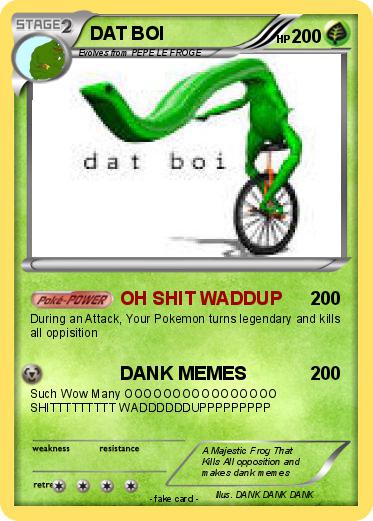 Pokemon DAT BOI