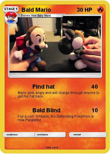 Pokemon Bald Mario