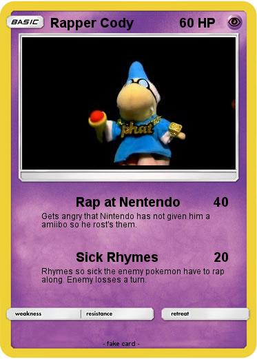 Pokemon Rapper Cody