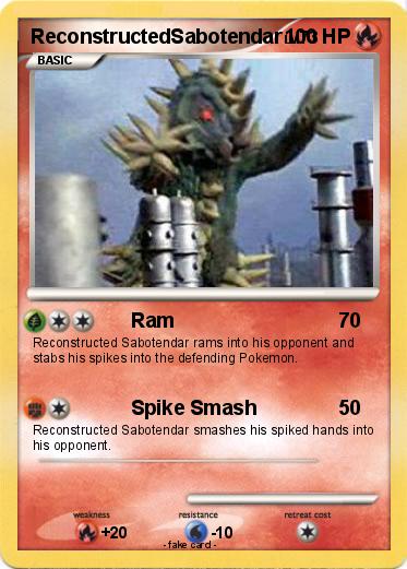 Pokemon ReconstructedSabotendar