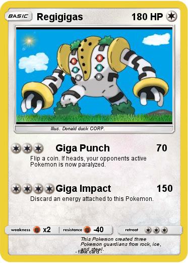 Pokemon Regigigas