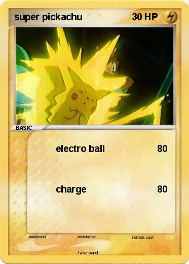 Pokemon super pickachu