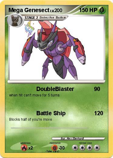 Pokemon Mega Genesect