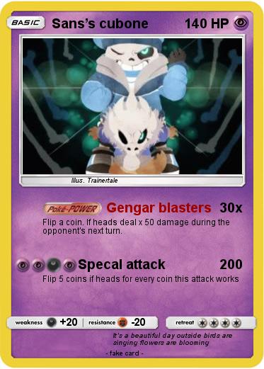 Pokemon Sans’s cubone