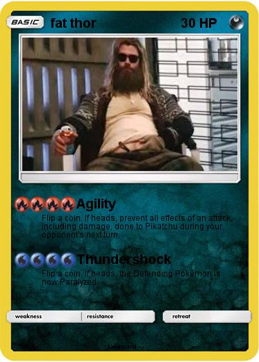 Pokemon fat thor