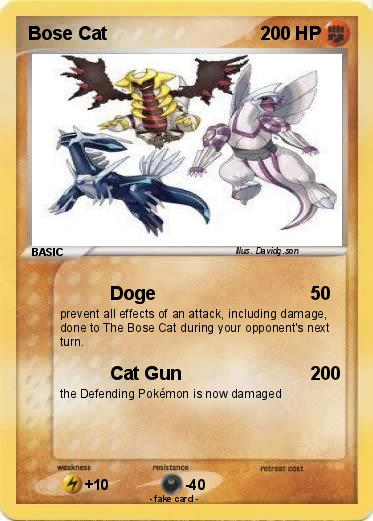 Pokemon Bose Cat