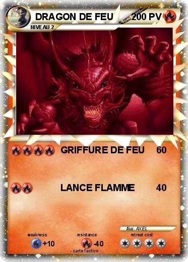 Pokemon DRAGON DE FEU