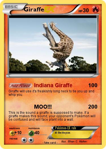 Pokemon Giraffe