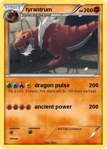 Pokemon tyrantrum